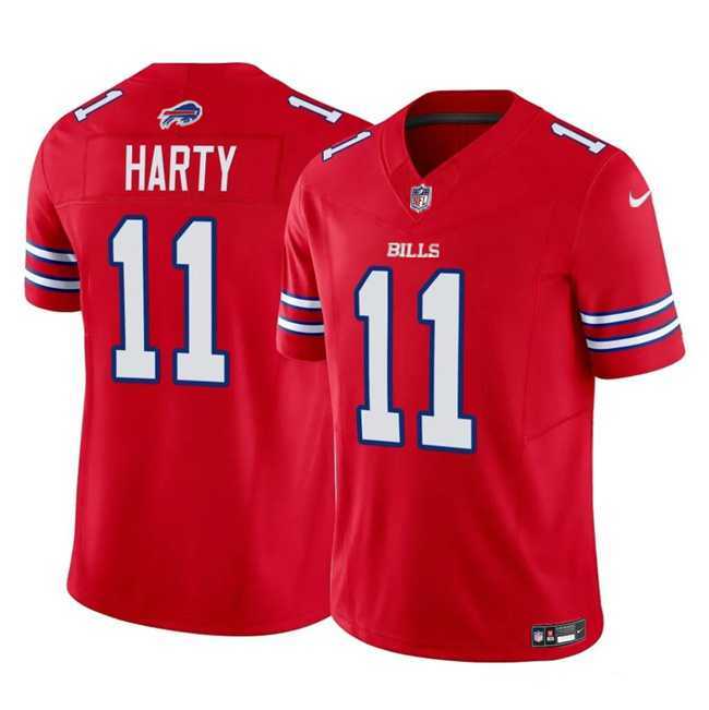 Men & Women & Youth Buffalo Bills #11 Deonte Harty Red 2023 F.U.S.E. Vapor Untouchable Limited Football Stitched Jersey->texas a&m aggies->NCAA Jersey